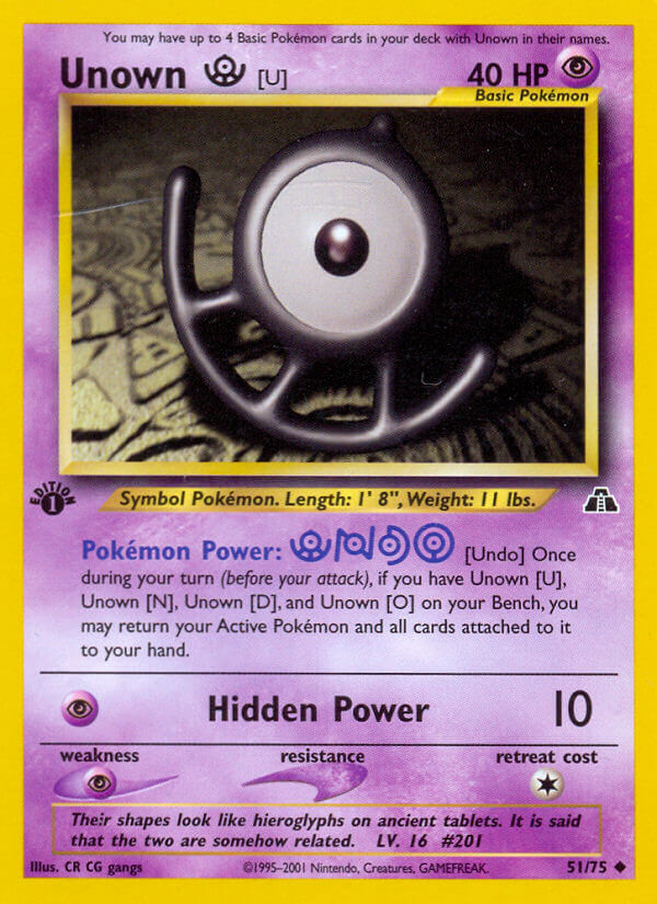 051/75 Unown U