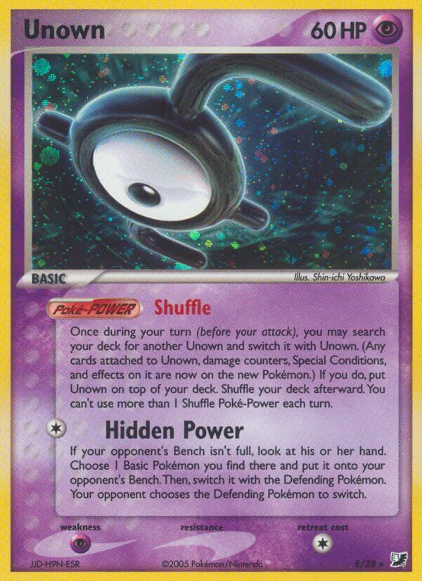 E/28 Unown
