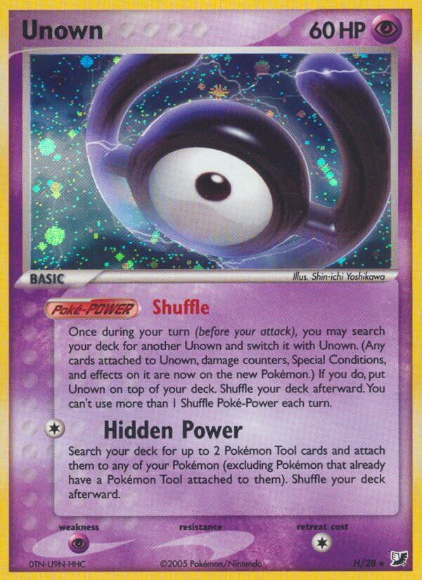 H/28 Unown