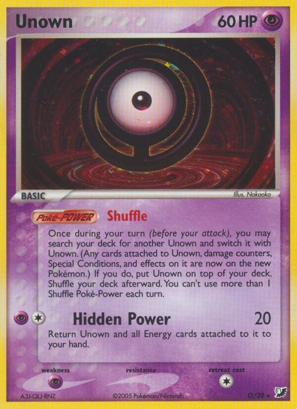 O/28 Unown