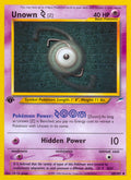 060/105 Unown Z