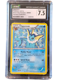 CGC 7.5 Near Mint+ Vaporeon BW89