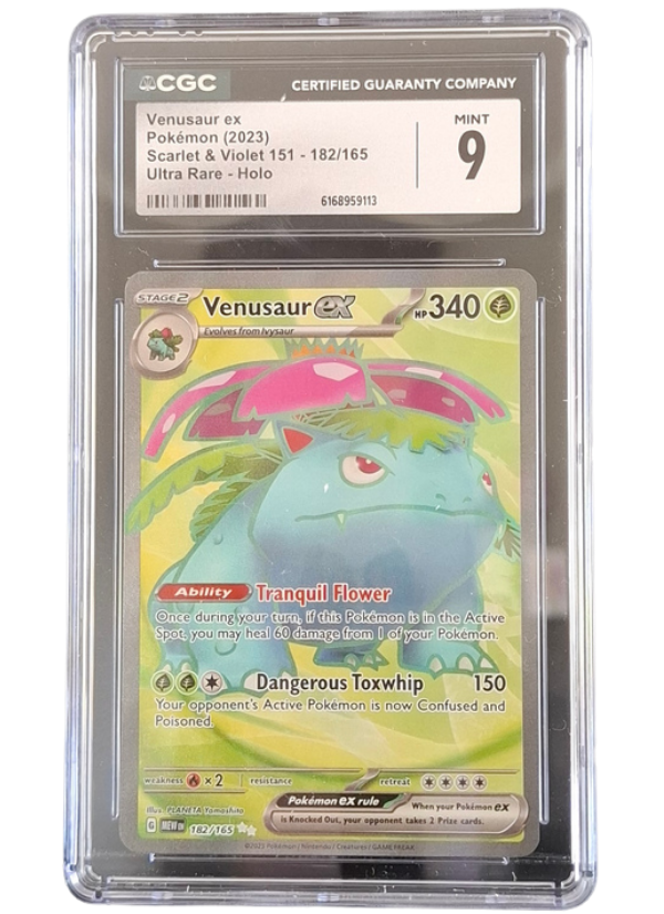 CGC 9 Mint Venusaur EX 181/165