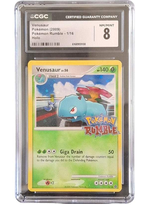 CGC 8 NM/Mint Venusaur 1/16