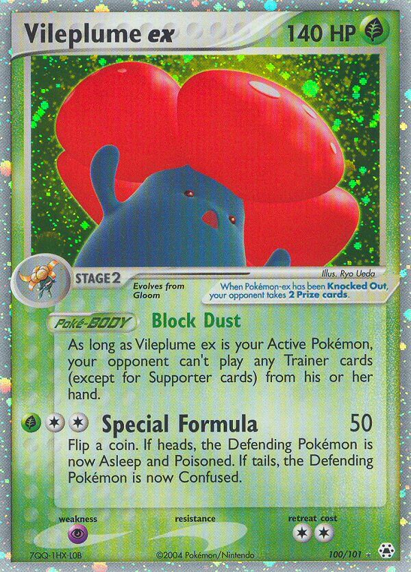 100/101 Vileplume ex