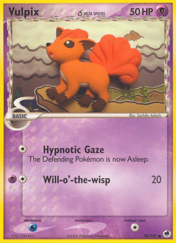 070/101 Vulpix (delta species)
