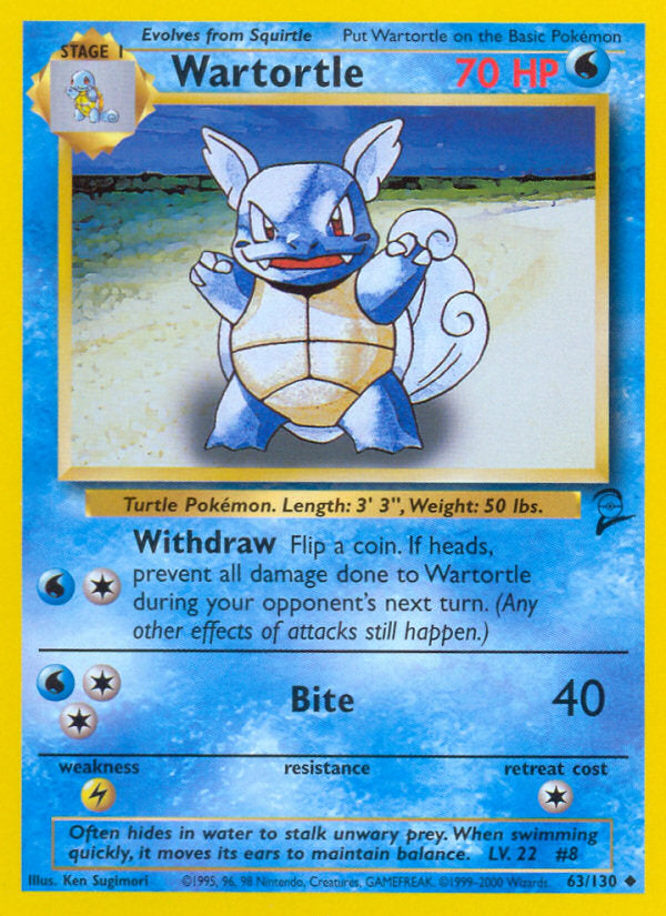 063/130 Wartortle