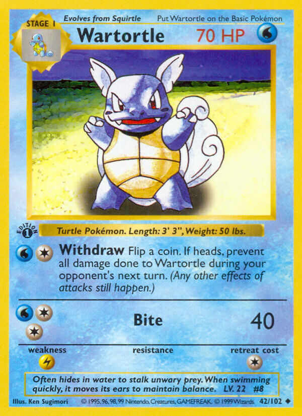042/102 Wartortle
