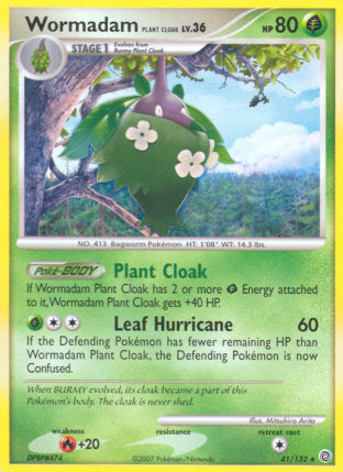 041/132 Wormadam Plant Cloak