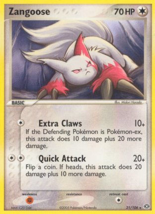 021/106 Zangoose
