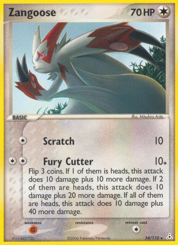 034/110 Zangoose
