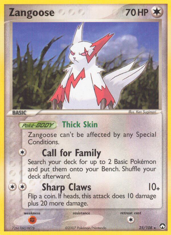 025/108 Zangoose