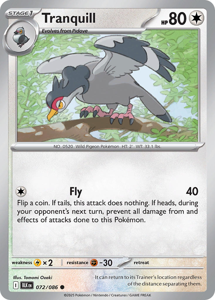 072/086 Tranquill