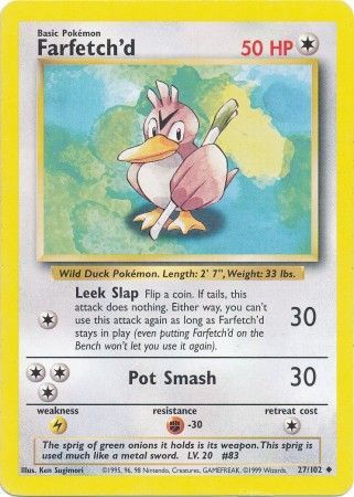 Farfetch'd 27/102