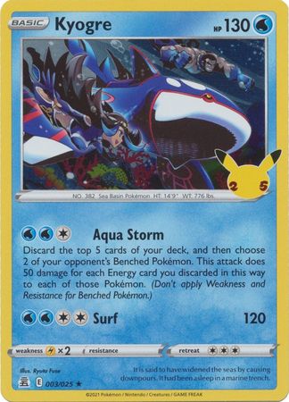 Kyogre 3/25