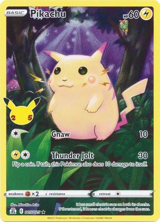 005/025 Pikachu