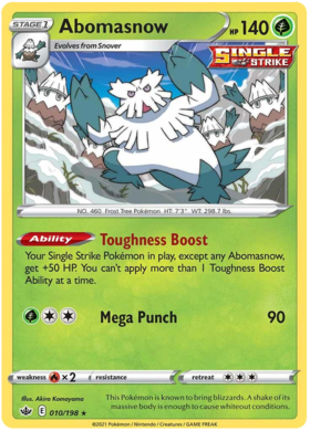Abomasnow - 10/198