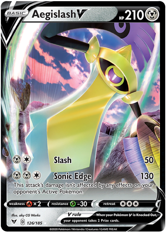 126/185 Aegislash V