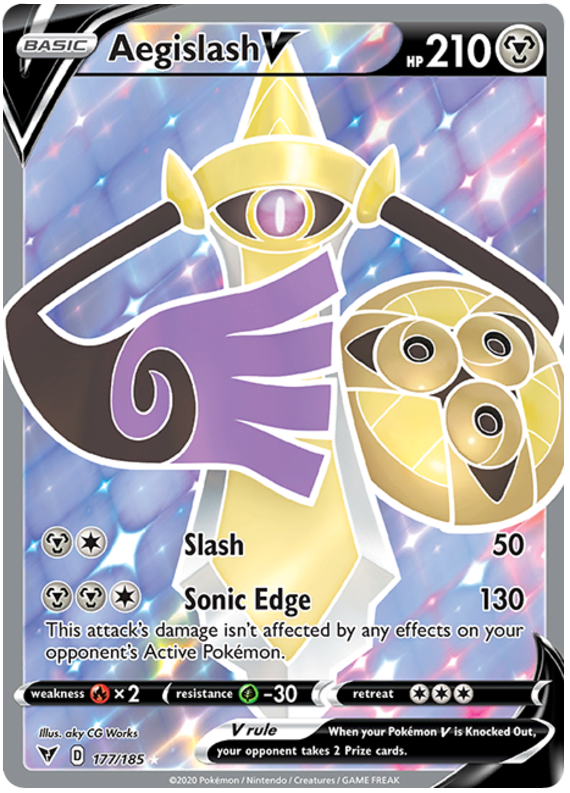 177/185 Aegislash V