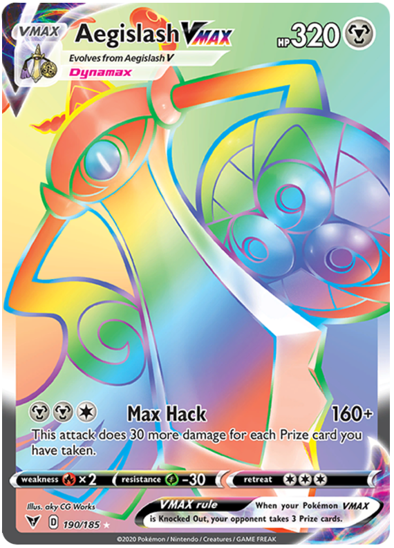 190/185 Aegislash VMAX
