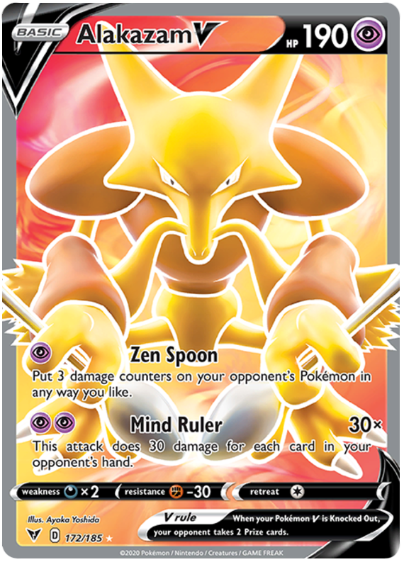 172/185 Alakazam V