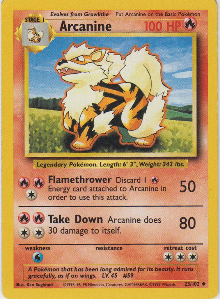 Arcanine 23/102
