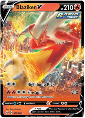 Blaziken V 20/198