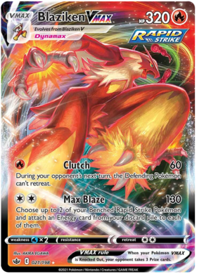 Blaziken VMAX 21/198