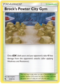 54/68 Brock's Pewter City Gym