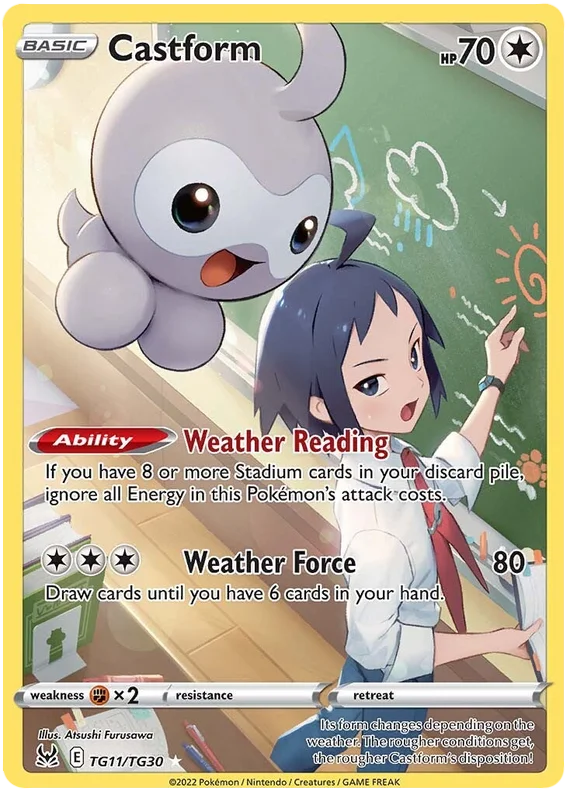 TG11/TG30 Castform