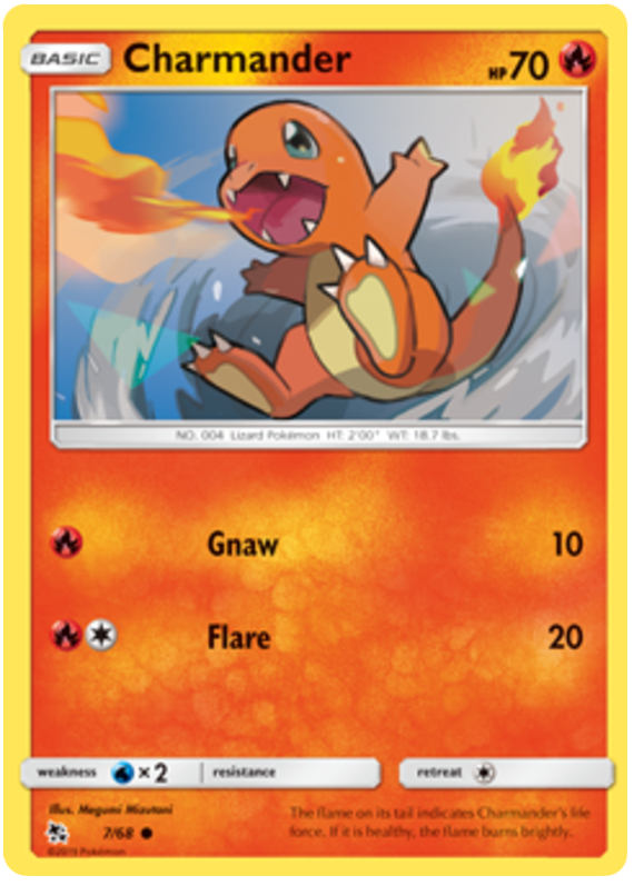 Charmander 7/68