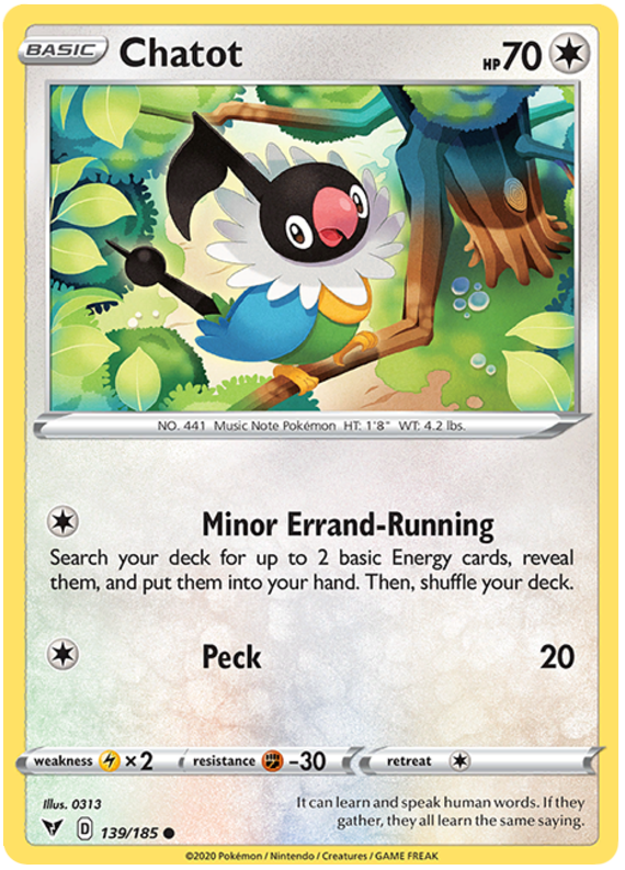 Chatot 139/185