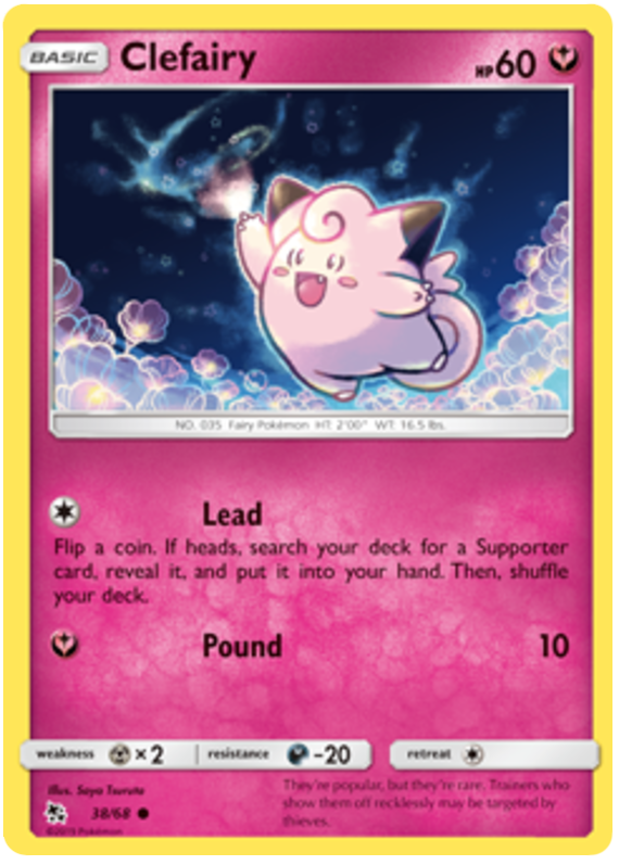 Clefairy 38/68