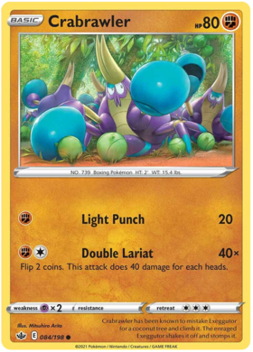 Crabrawler 84/198