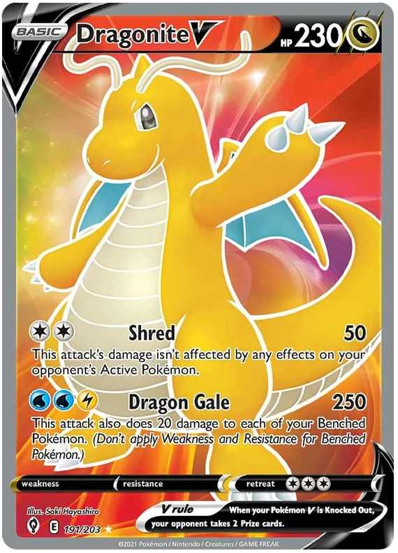 Dragonite V 191/203