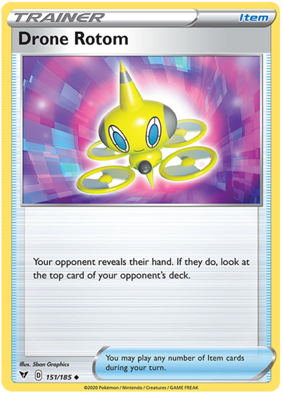 151/185 Drone Rotom