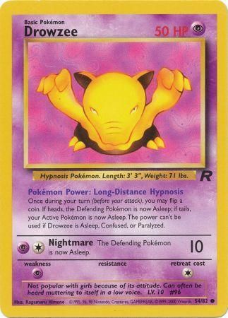 Drowzee 54/82