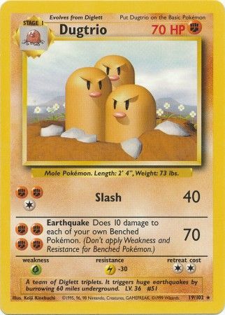 Dugtrio 19/102