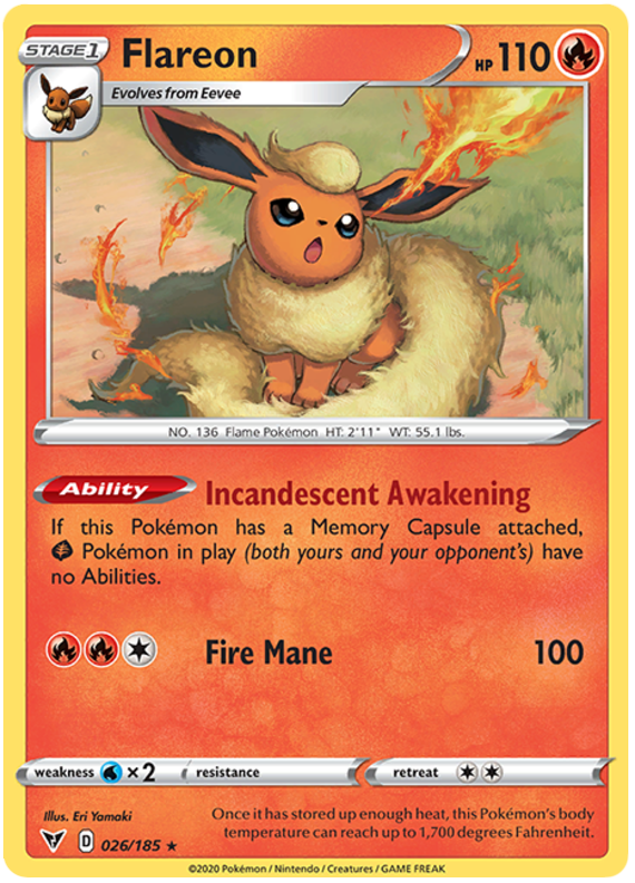 026/185 Flareon
