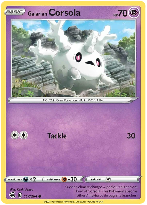 Galarian Corsola 117/264