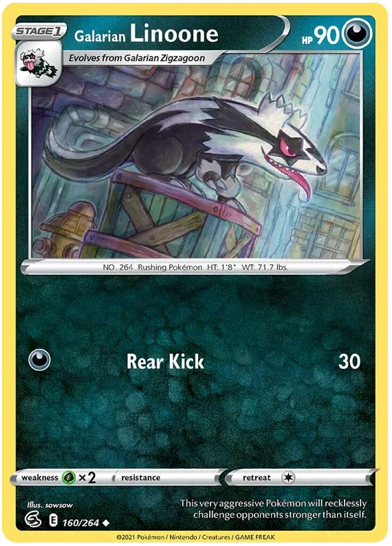 Galarian Linoone 160/264
