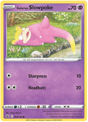 Garalian Slowpoke 54/198