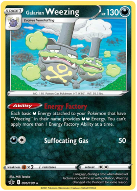 Galarian Weezing 96/198