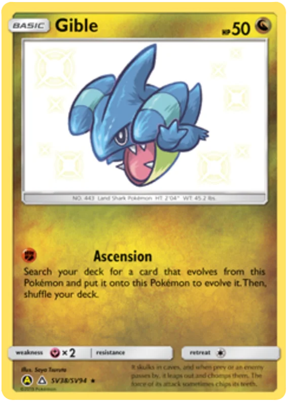 SV38/SV94 Gible