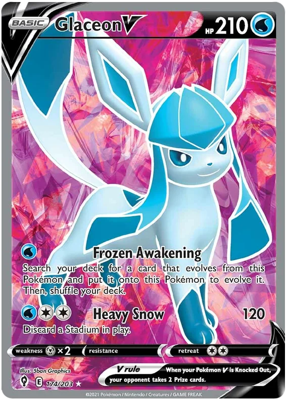 Glaceon V - 174/203