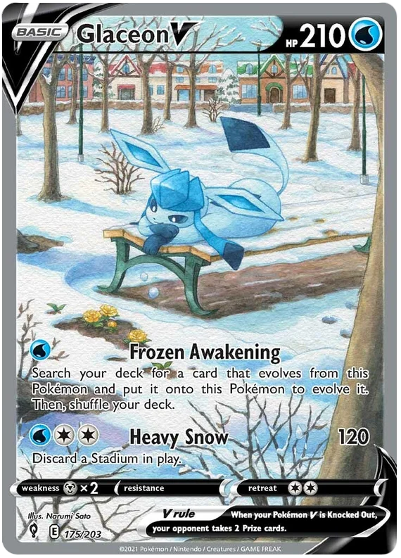 Glaceon V 175/203