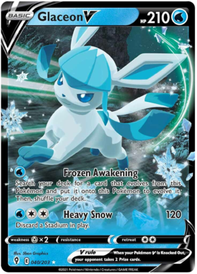 Glaceon V 040/203