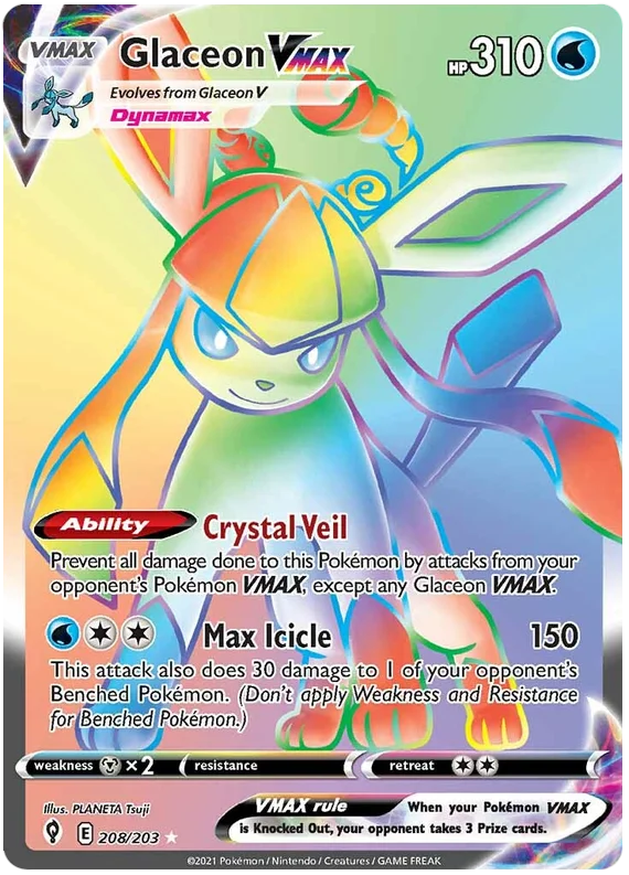 Glaceon VMAX 208/203