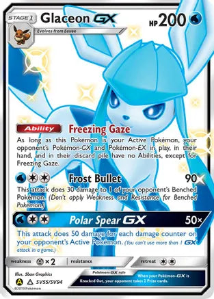 SV55/SV94 Glaceon GX