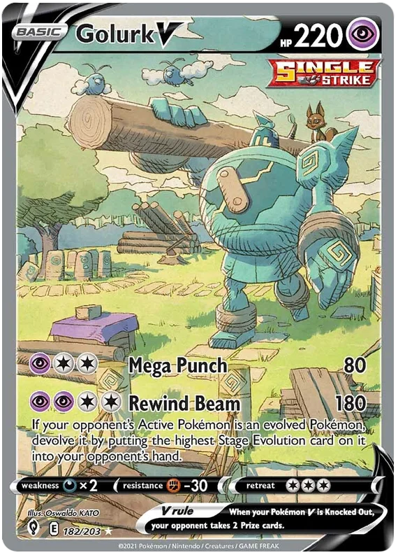 Golurk V - 182/203